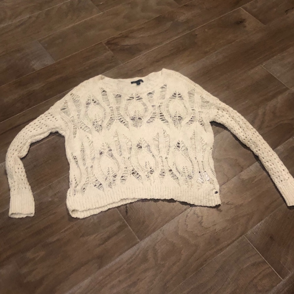 OPEN KNIT SWEATER